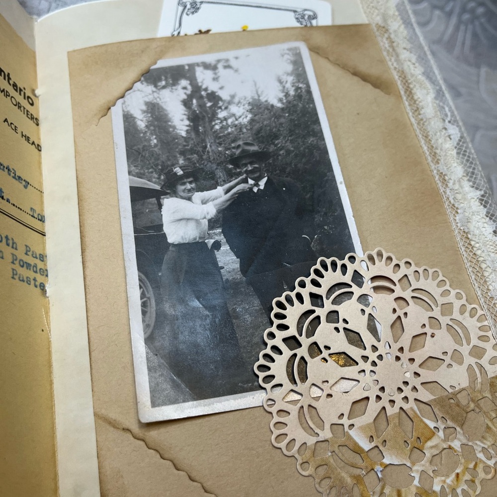 Vintage Handmade Junk Journal - Picture 11 of 17